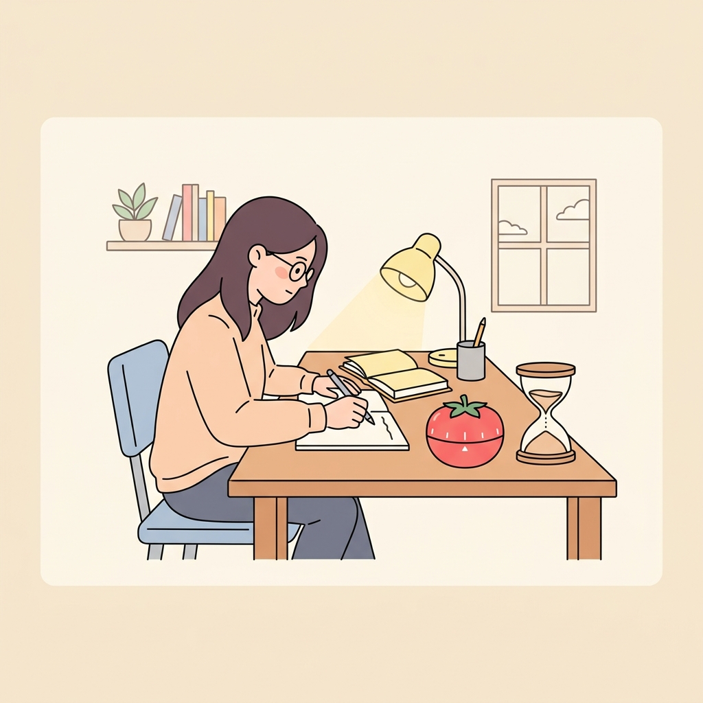 Boost Productivity with ODAK Minimalist Pomodoro Study Timer